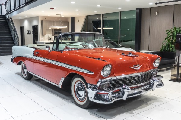 Used 1956 Chevrolet BelAir Convertible Ground Up Restoration! 265 V8! POWER TOP! for sale Sold at Chicago Motor Cars in West Chicago IL 60185 6