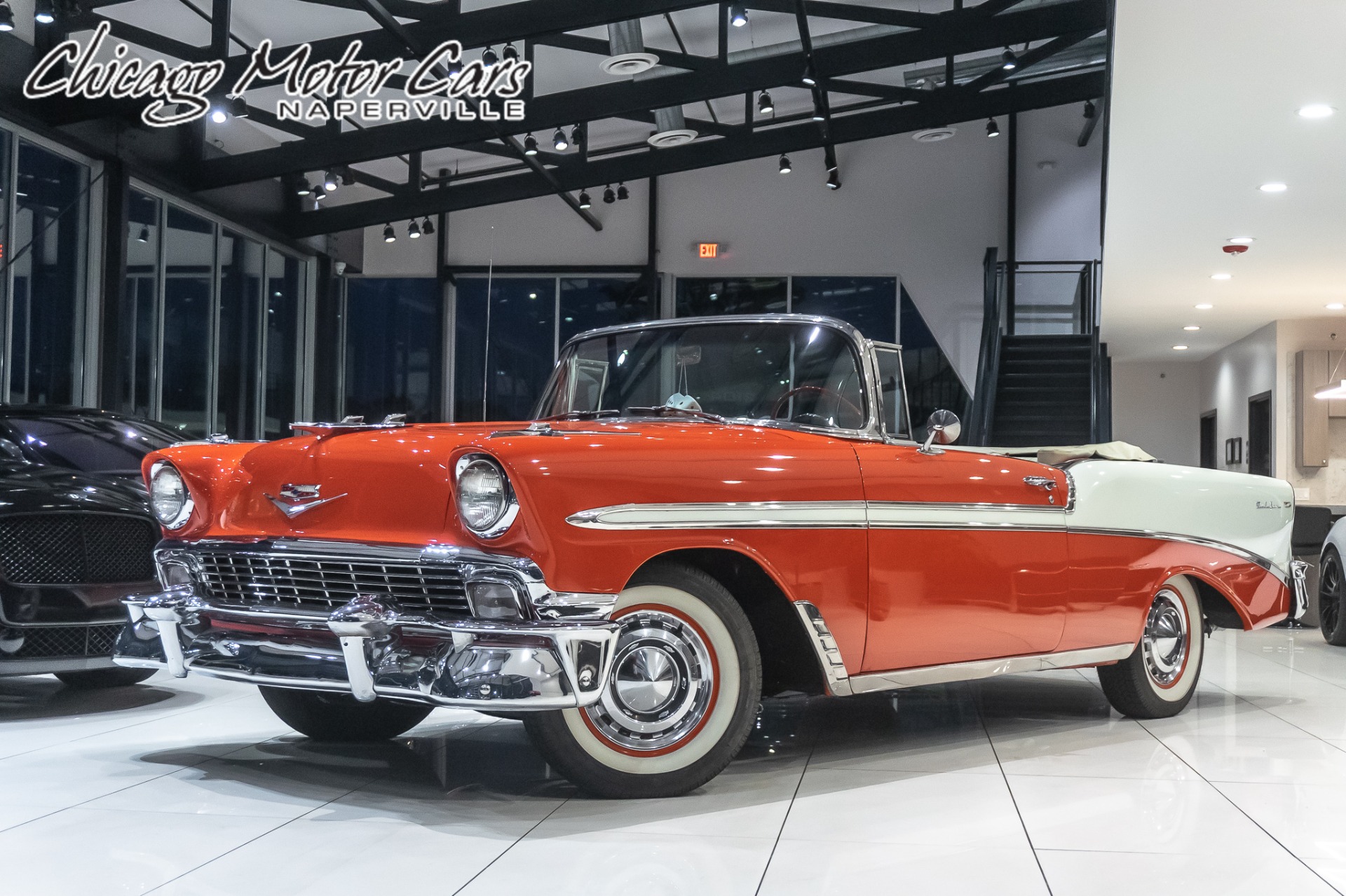 Used 1956 Chevrolet BelAir Convertible Ground Up Restoration! 265 V8! POWER TOP! for sale Sold at Chicago Motor Cars in West Chicago IL 60185 1