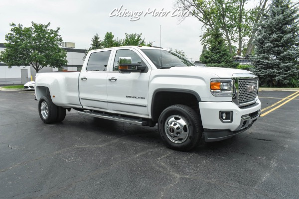 Used 2016 GMC Sierra 3500HD Denali 4WD Crew Cab Duramax Plus Package! 6.6L Diesel Duramax! for sale Sold at Chicago Motor Cars in West Chicago IL 60185 6