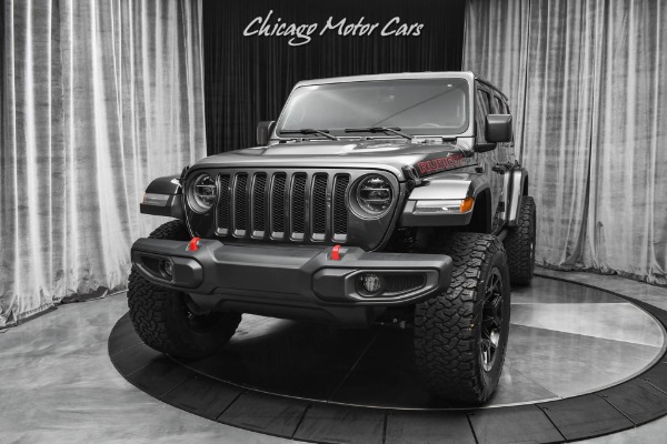 Used 2018 Jeep Wrangler Unlimited Rubicon LOADED with Factory Options! Rock Crawler Lift! 35 Inch Wheels! for sale Sold at Chicago Motor Cars in West Chicago IL 60185 2