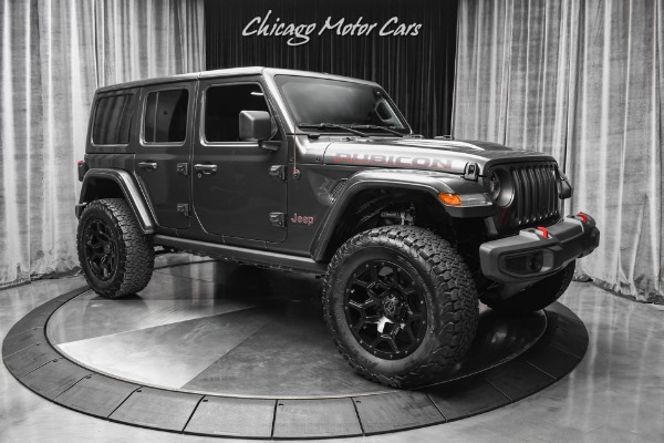 Used 2018 Jeep Wrangler Unlimited Rubicon LOADED with Factory Options! Rock Crawler Lift! 35 Inch Wheels! for sale Sold at Chicago Motor Cars in West Chicago IL 60185 6