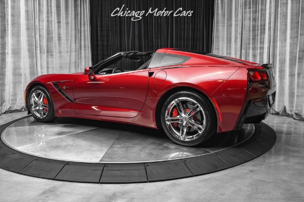 Used 2017 Chevrolet Corvette Stingray 2LT Coupe 8-SPEED AUTOMATIC! LONG BEACH RED! ONLY 11,356 MILES! for sale Sold at Chicago Motor Cars in West Chicago IL 60185 3