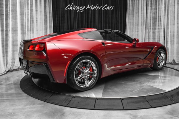 Used 2017 Chevrolet Corvette Stingray 2LT Coupe 8-SPEED AUTOMATIC! LONG BEACH RED! ONLY 11,356 MILES! for sale Sold at Chicago Motor Cars in West Chicago IL 60185 5