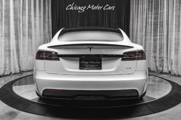 Used 2021 Tesla Model S Plaid Sedan AutoPilot! LOW Miles! Worlds Quickest Production Sedan! for sale Sold at Chicago Motor Cars in West Chicago IL 60185 4