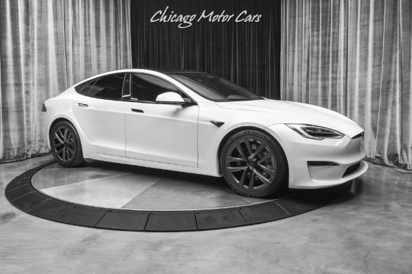 Used 2021 Tesla Model S Plaid Sedan AutoPilot! LOW Miles! Worlds Quickest Production Sedan! for sale Sold at Chicago Motor Cars in West Chicago IL 60185 6