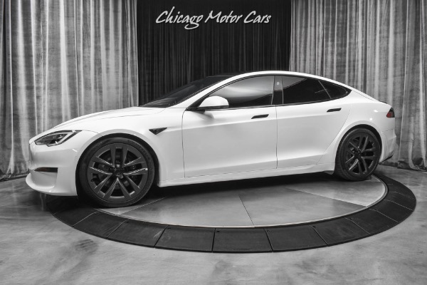 Used 2021 Tesla Model S Plaid Sedan AutoPilot! LOW Miles! Worlds Quickest Production Sedan! for sale Sold at Chicago Motor Cars in West Chicago IL 60185 1