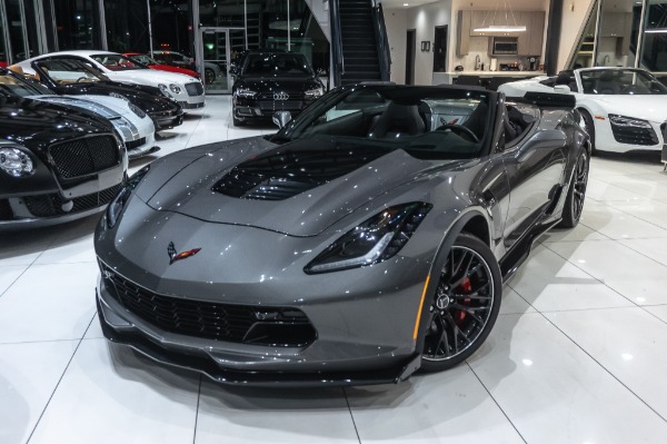 Used 2016 Chevrolet Corvette Z06 3LZ Convertible 7-Speed Manual w/Carbon Fiber Pkg! for sale Sold at Chicago Motor Cars in West Chicago IL 60185 2