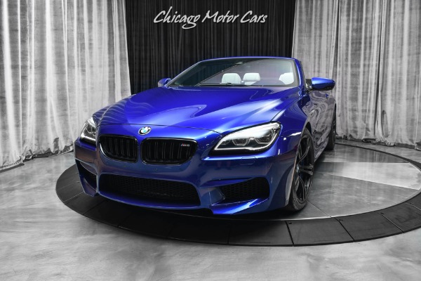 Used 2016 BMW M6 Competition Convertible MSRP $138K+ Dinan Stage 1 Exhaust, Intake, and Tune! for sale Sold at Chicago Motor Cars in West Chicago IL 60185 2