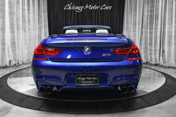Used 2016 BMW M6 Competition Convertible MSRP $138K+ Dinan Stage 1 Exhaust, Intake, and Tune! for sale Sold at Chicago Motor Cars in West Chicago IL 60185 4