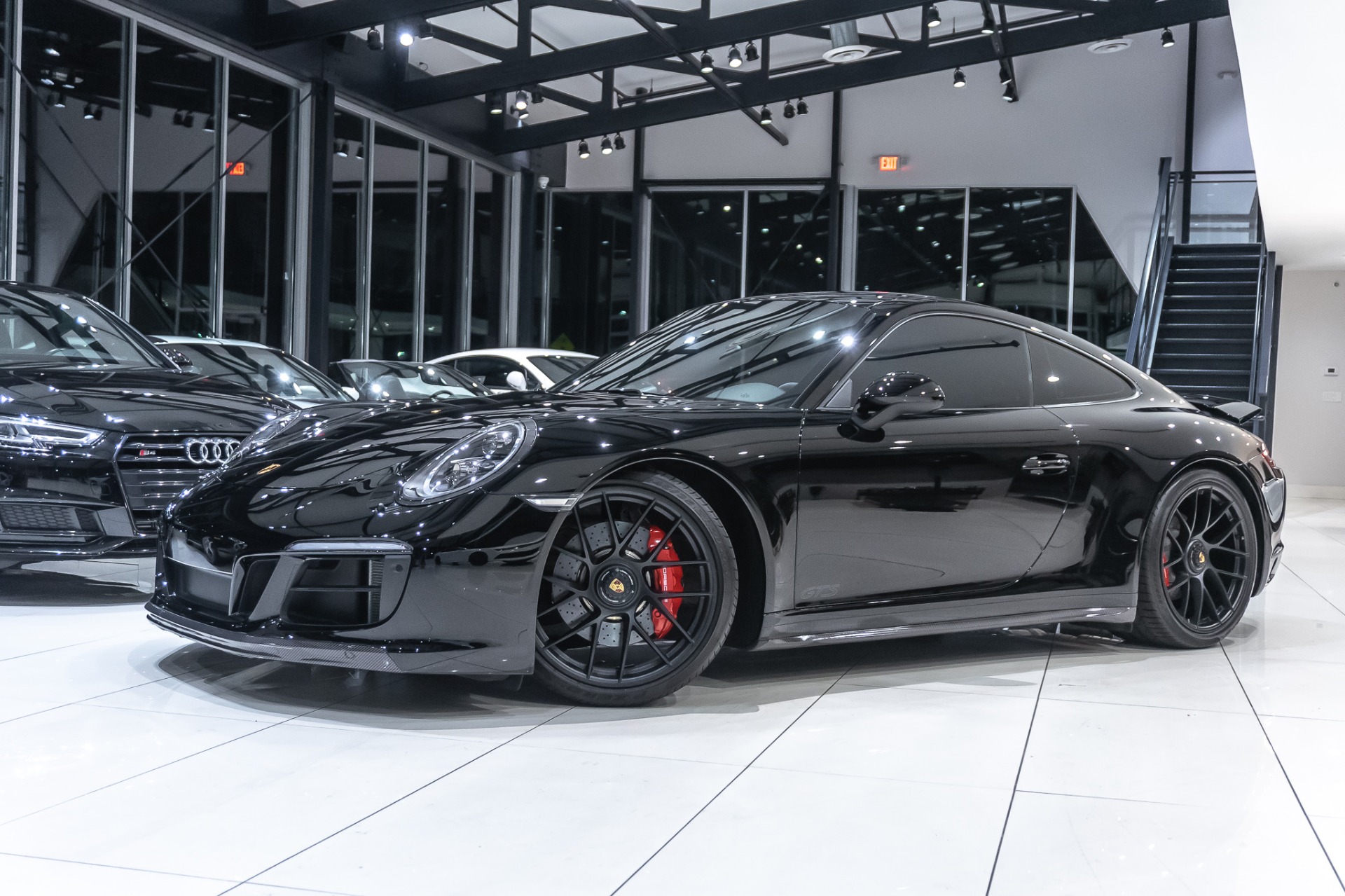 Used 2018 Porsche 911 Carrera GTS ONLY 2K MILES! PDK+ ALCANTARA INTERIOR  W/GUARDS RED GAUGES! For Sale (Special Pricing) | Chicago Motor Cars Stock  #18544