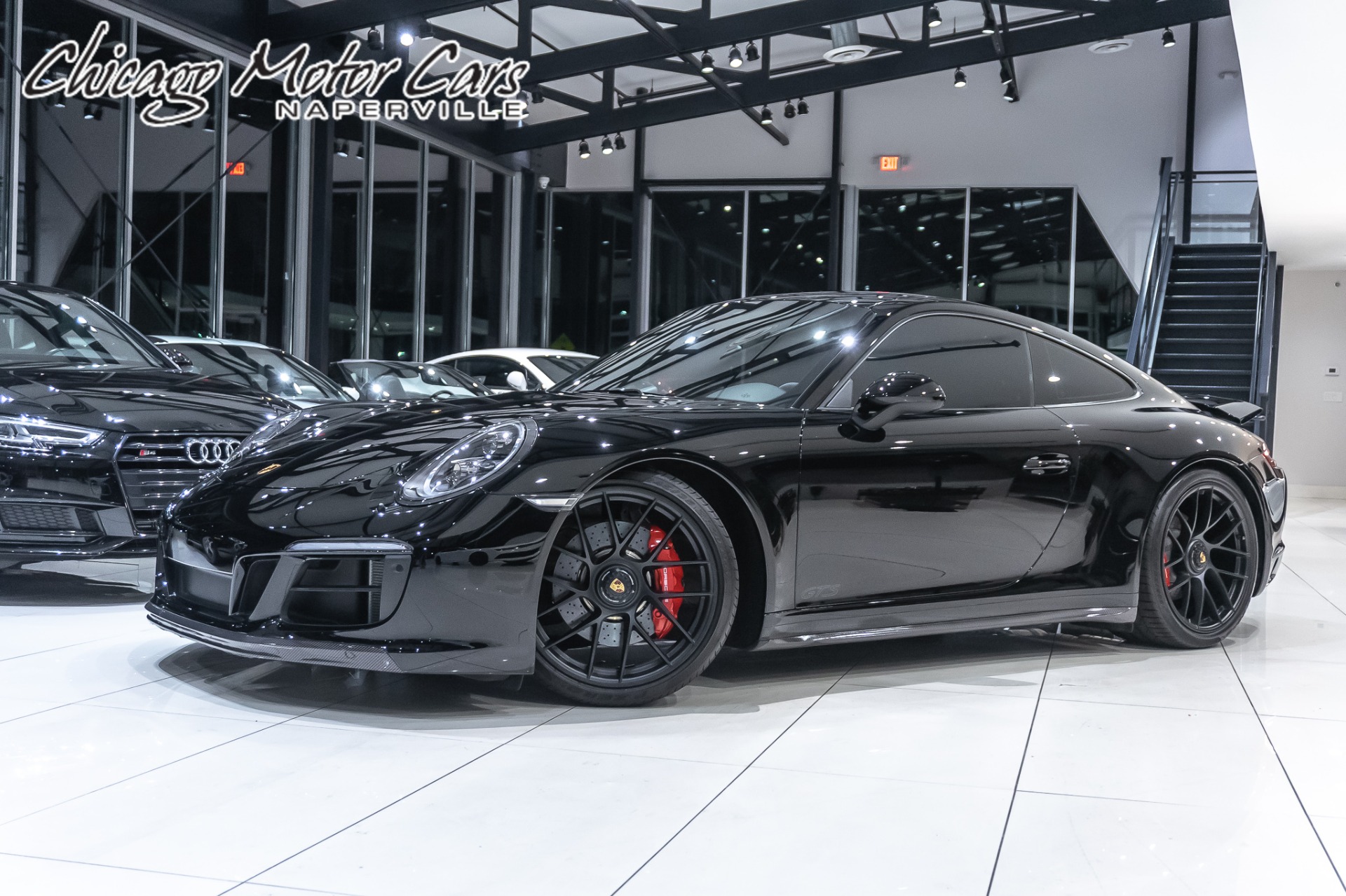 Used 2018 Porsche 911 Carrera GTS ONLY 2K MILES! PDK+ ALCANTARA INTERIOR W/GUARDS RED GAUGES! for sale Sold at Chicago Motor Cars in West Chicago IL 60185 1