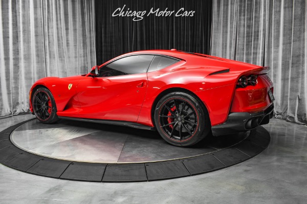 Used 2018 Ferrari 812 Superfast Coupe Loaded w/Carbon Front Lift Electric Seats Rosso Corsa Huge MSRP for sale Sold at Chicago Motor Cars in West Chicago IL 60185 3