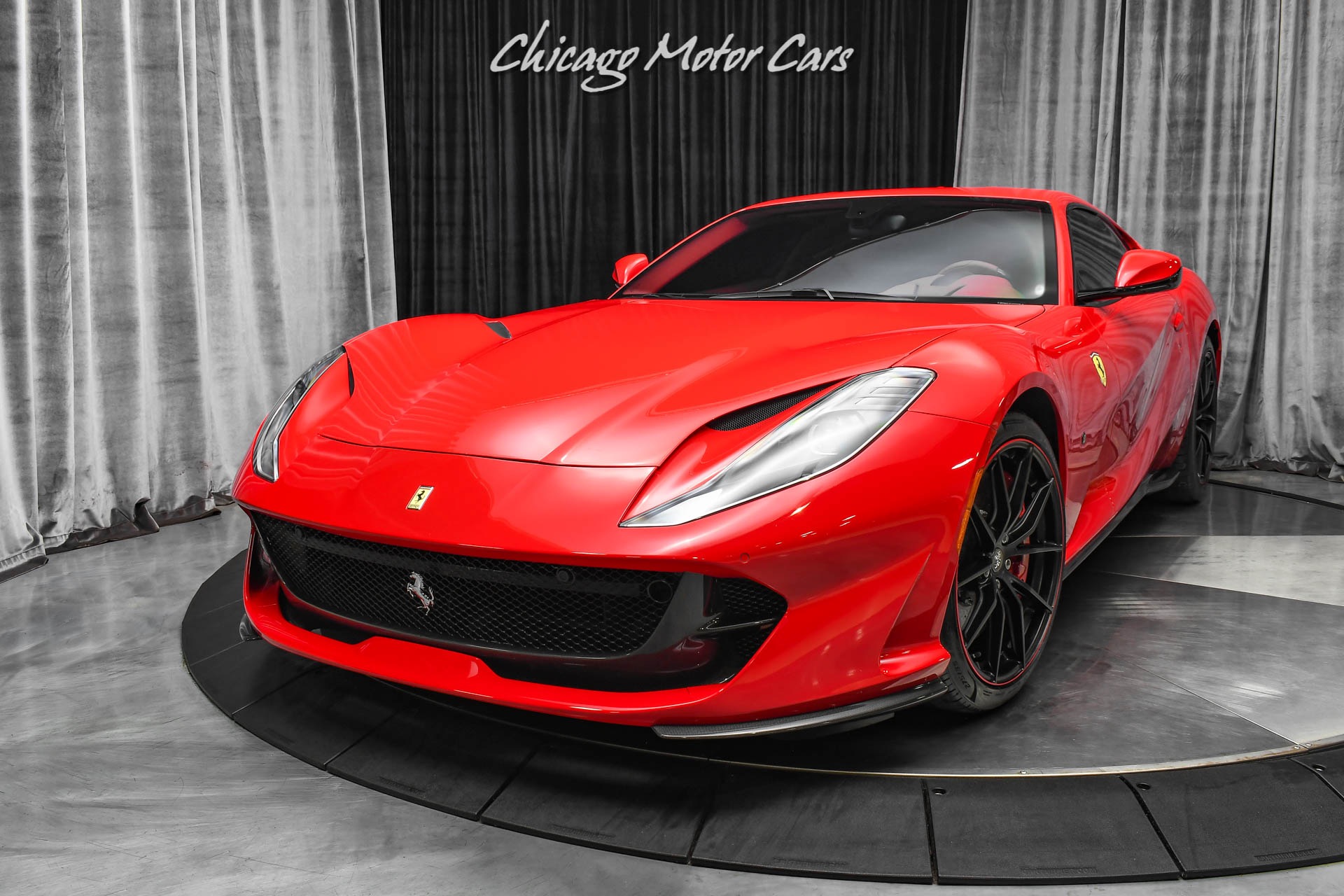 Used-2018-Ferrari-812-Superfast-Coupe-Carbon-Fiber-Everything-Special-Order-Taylor-Made-Passenger-Display