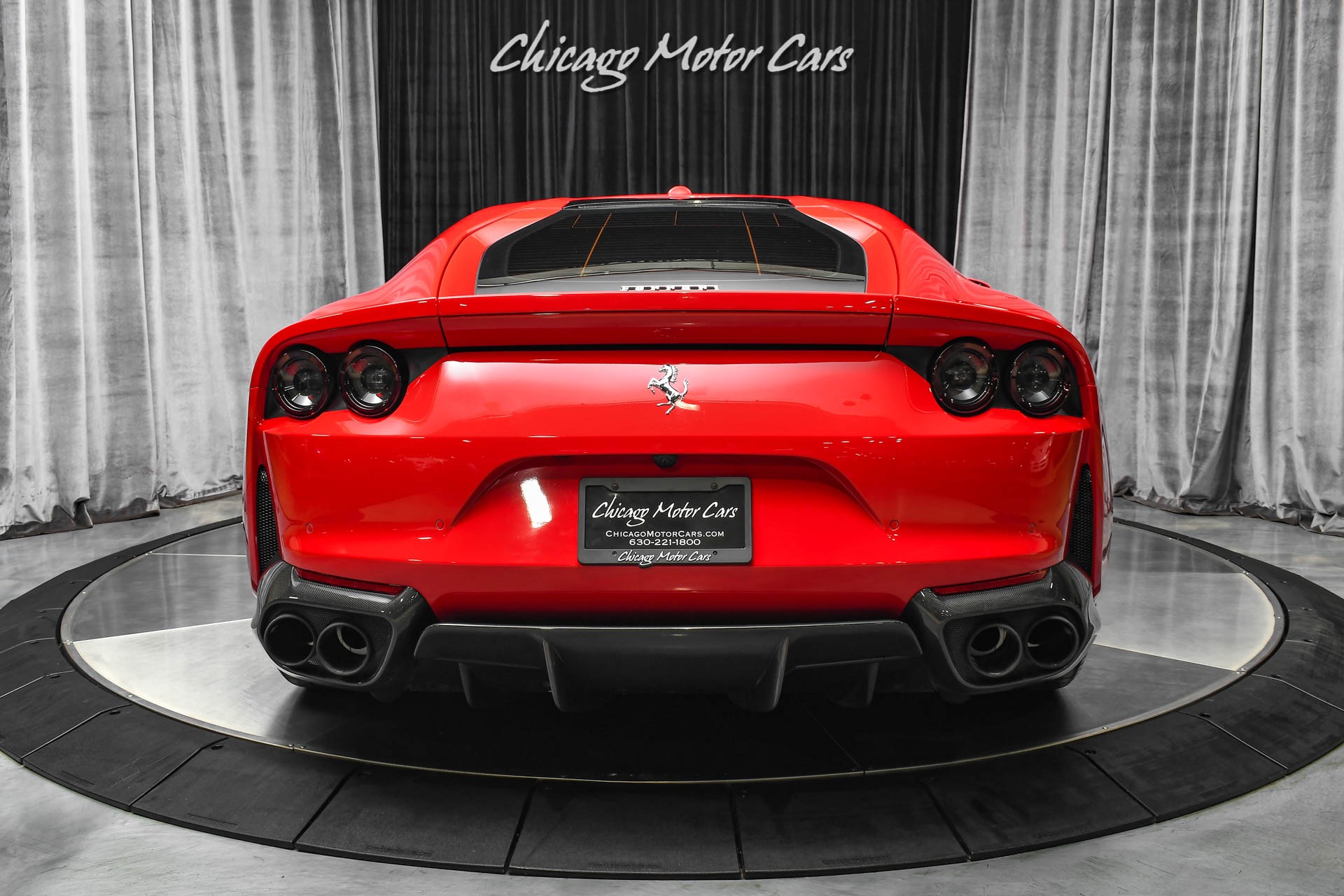 Used-2018-Ferrari-812-Superfast-Coupe-Carbon-Fiber-Everything-Special-Order-Taylor-Made-Passenger-Display