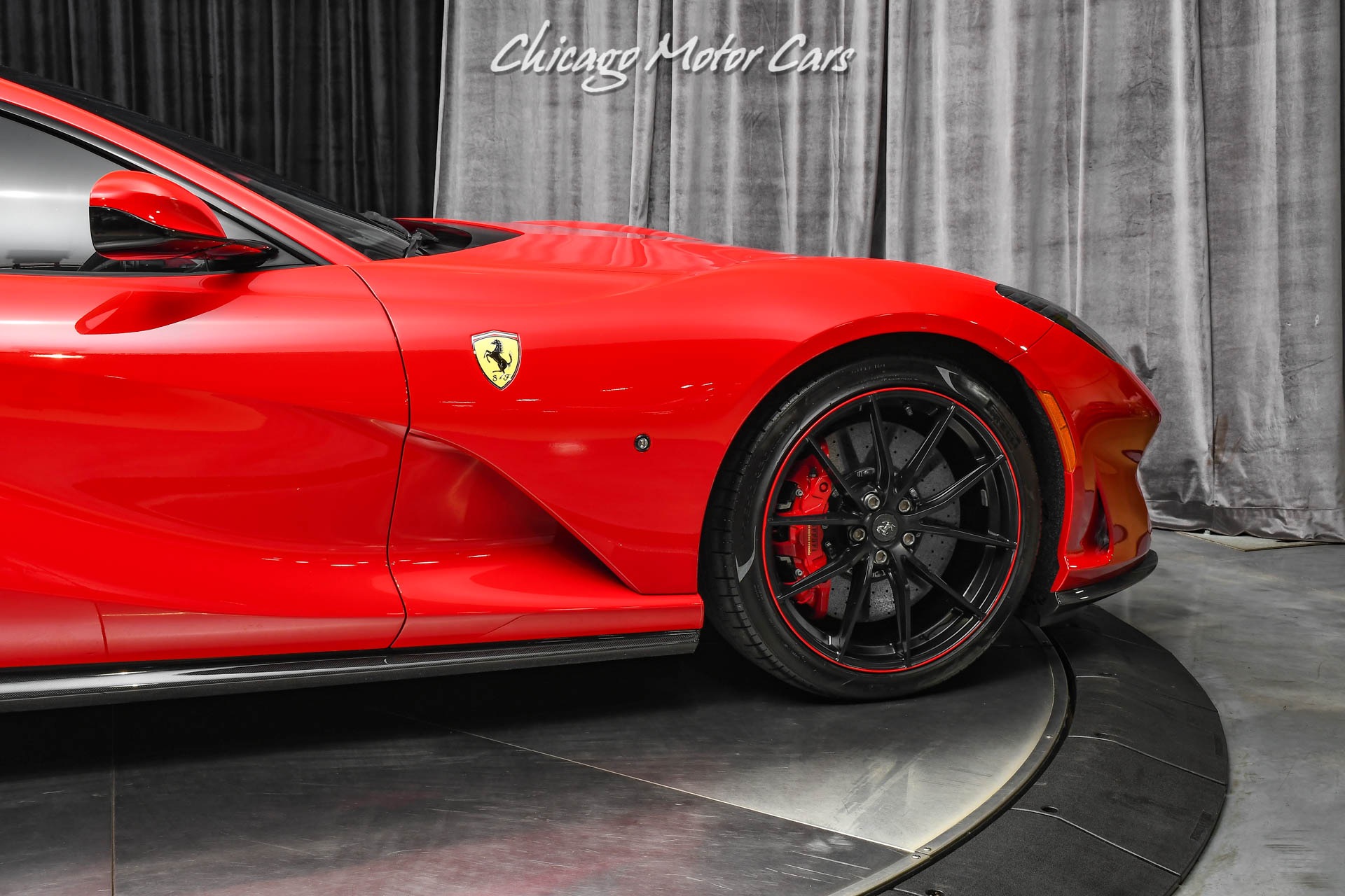 Used-2018-Ferrari-812-Superfast-Coupe-Carbon-Fiber-Everything-Special-Order-Taylor-Made-Passenger-Display