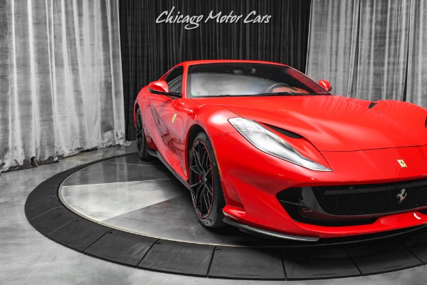 Used-2018-Ferrari-812-Superfast-Coupe-Carbon-Fiber-Everything-Special-Order-Taylor-Made-Passenger-Display