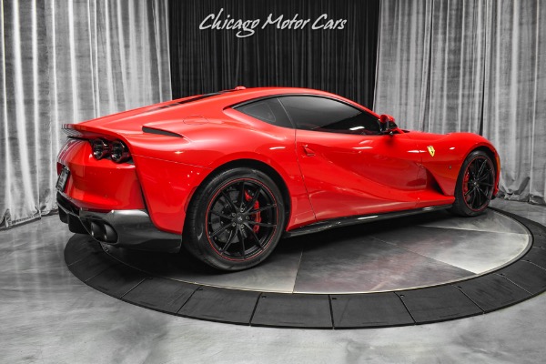Used 2018 Ferrari 812 Superfast Coupe Loaded w/Carbon Front Lift Electric Seats Rosso Corsa Huge MSRP for sale Sold at Chicago Motor Cars in West Chicago IL 60185 5