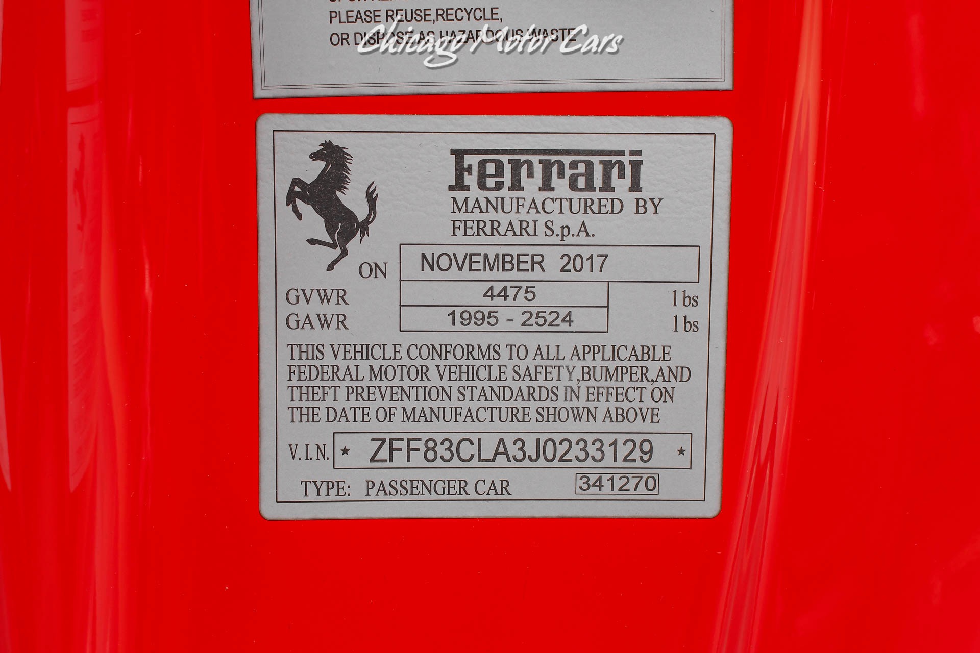 2018 FERRARI 812 - Image 57