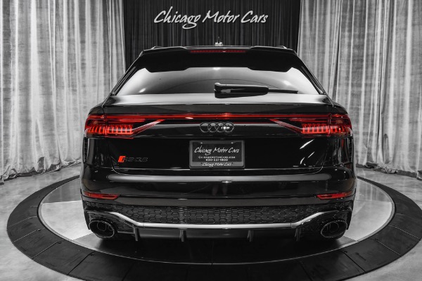 Used 2021 Audi RS Q8 4.0T Quattro SUV B&O AUDIO! BLACK OPTIC PKG! DELIVERY MILES! for sale Sold at Chicago Motor Cars in West Chicago IL 60185 4
