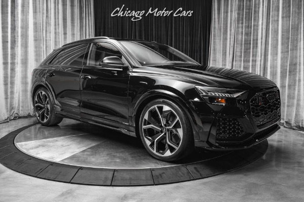 Used 2021 Audi RS Q8 4.0T Quattro SUV B&O AUDIO! BLACK OPTIC PKG! DELIVERY MILES! for sale Sold at Chicago Motor Cars in West Chicago IL 60185 6
