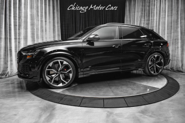Used 2021 Audi RS Q8 4.0T Quattro SUV B&O AUDIO! BLACK OPTIC PKG! DELIVERY MILES! for sale Sold at Chicago Motor Cars in West Chicago IL 60185 1