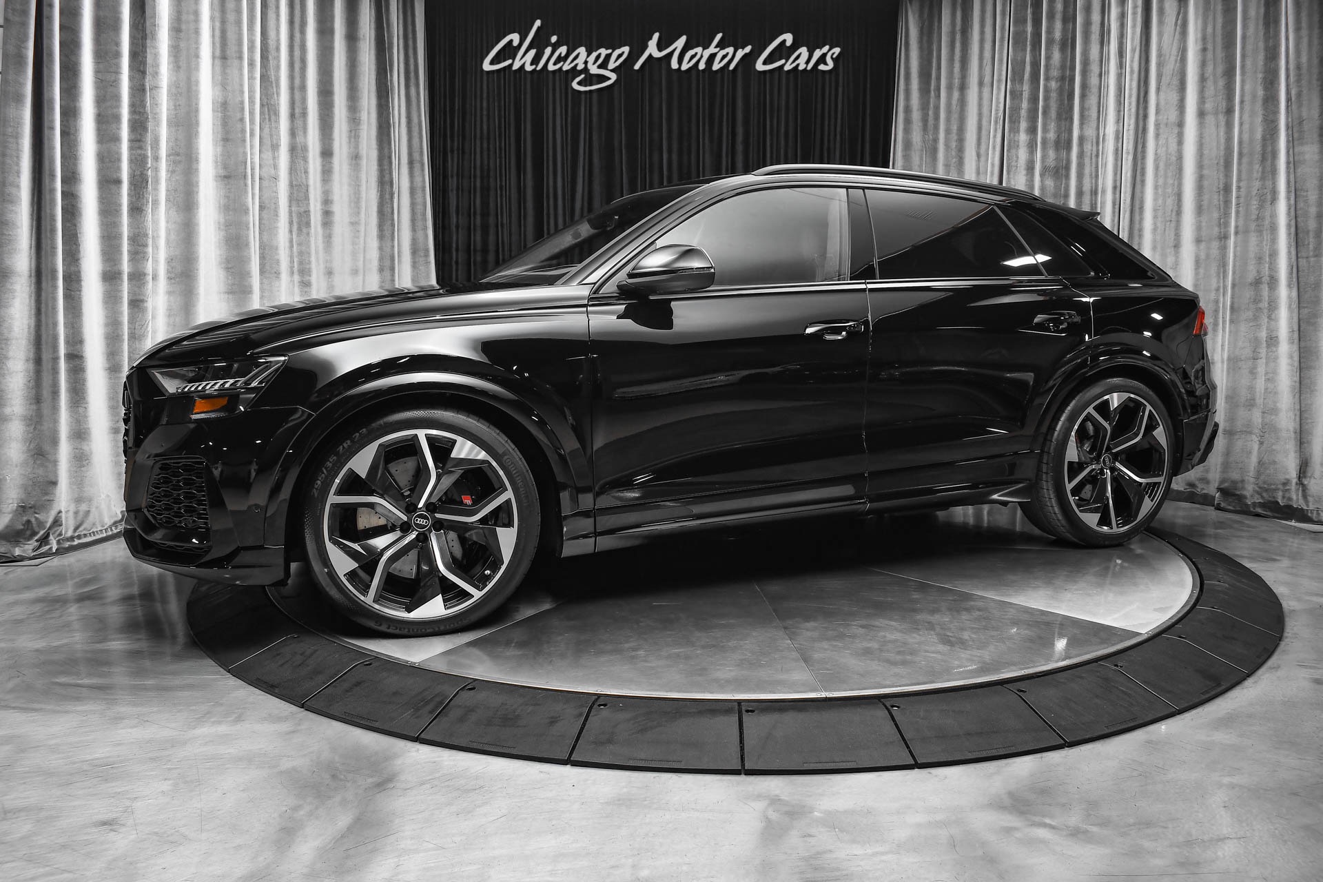 Used 2021 Audi RS Q8 4.0T Quattro SUV B&O AUDIO! BLACK OPTIC PKG! DELIVERY MILES! for sale Sold at Chicago Motor Cars in West Chicago IL 60185 1
