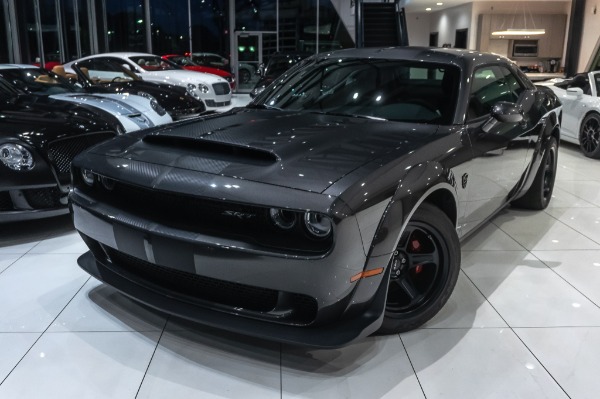 Used 2018 Dodge Challenger SRT DEMON LOW MILES 1 OWNER BONE STOCK W/DEMON CRATE + ALL DOCUMENTATION! for sale Sold at Chicago Motor Cars in West Chicago IL 60185 2