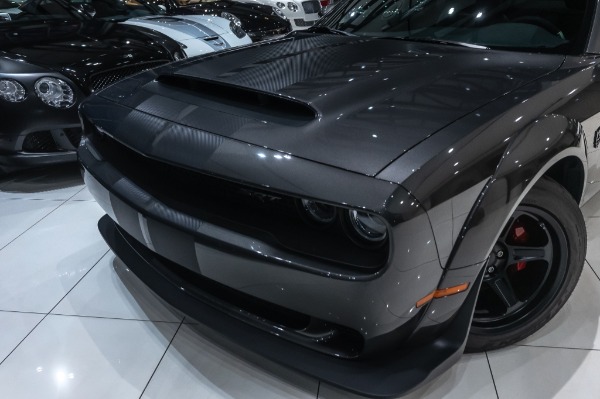 Used 2018 Dodge Challenger SRT DEMON LOW MILES 1 OWNER BONE STOCK W/DEMON CRATE + ALL DOCUMENTATION! for sale Sold at Chicago Motor Cars in West Chicago IL 60185 3