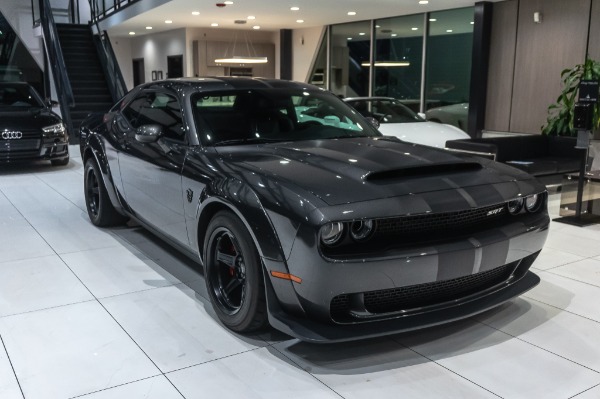 Used 2018 Dodge Challenger SRT DEMON LOW MILES 1 OWNER BONE STOCK W/DEMON CRATE + ALL DOCUMENTATION! for sale Sold at Chicago Motor Cars in West Chicago IL 60185 5