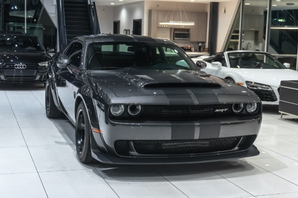 Used 2018 Dodge Challenger SRT DEMON LOW MILES 1 OWNER BONE STOCK W/DEMON CRATE + ALL DOCUMENTATION! for sale Sold at Chicago Motor Cars in West Chicago IL 60185 6