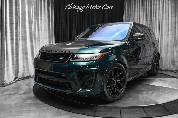 Used-2021-Land-Rover-Range-Rover-Sport-SVR-RARE-SPEC-ONLY-3208-MILES-CARBON-FIBER-EXTERIOR-PKG-SVO-PAINT