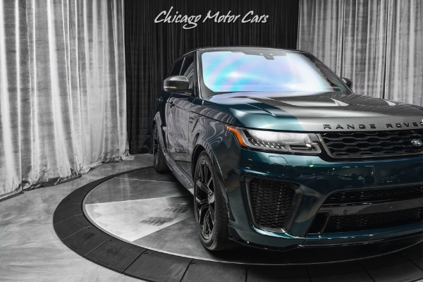 Used-2021-Land-Rover-Range-Rover-Sport-SVR-RARE-SPEC-ONLY-3208-MILES-CARBON-FIBER-EXTERIOR-PKG-SVO-PAINT