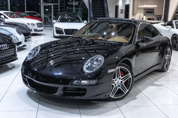 Used-2008-Porsche-911-Targa-4S-AWD-Sport-Chrono-Pkg-Plus-Just-Serviced-wRecords