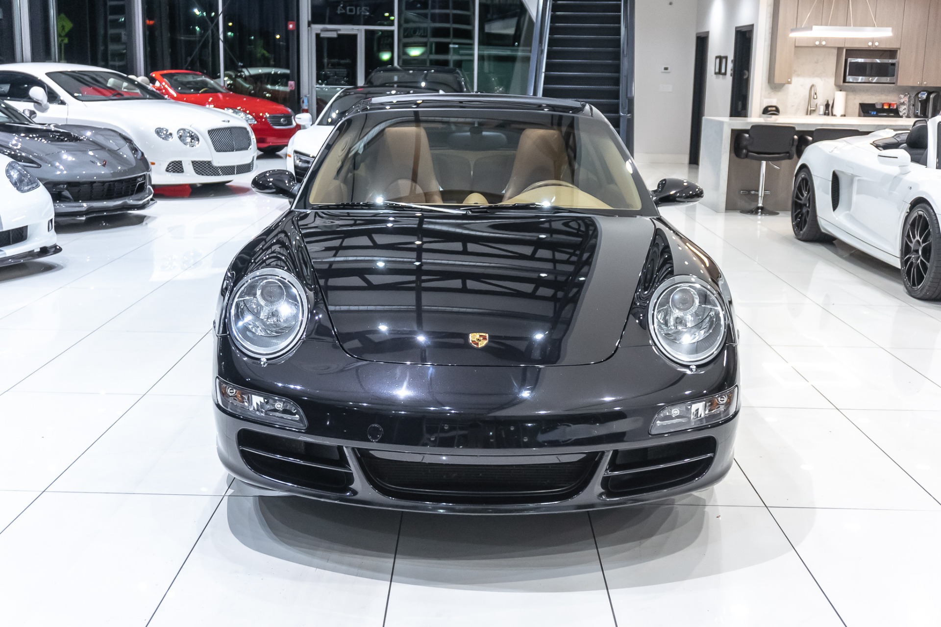 Used-2008-Porsche-911-Targa-4S-AWD-Sport-Chrono-Pkg-Plus-Just-Serviced-wRecords