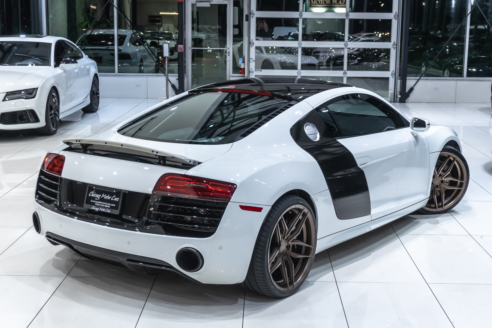 Used-2014-Audi-R8-52-V10-quattro-Coupe-AirLift-Suspension--Armytrix-Exhaust