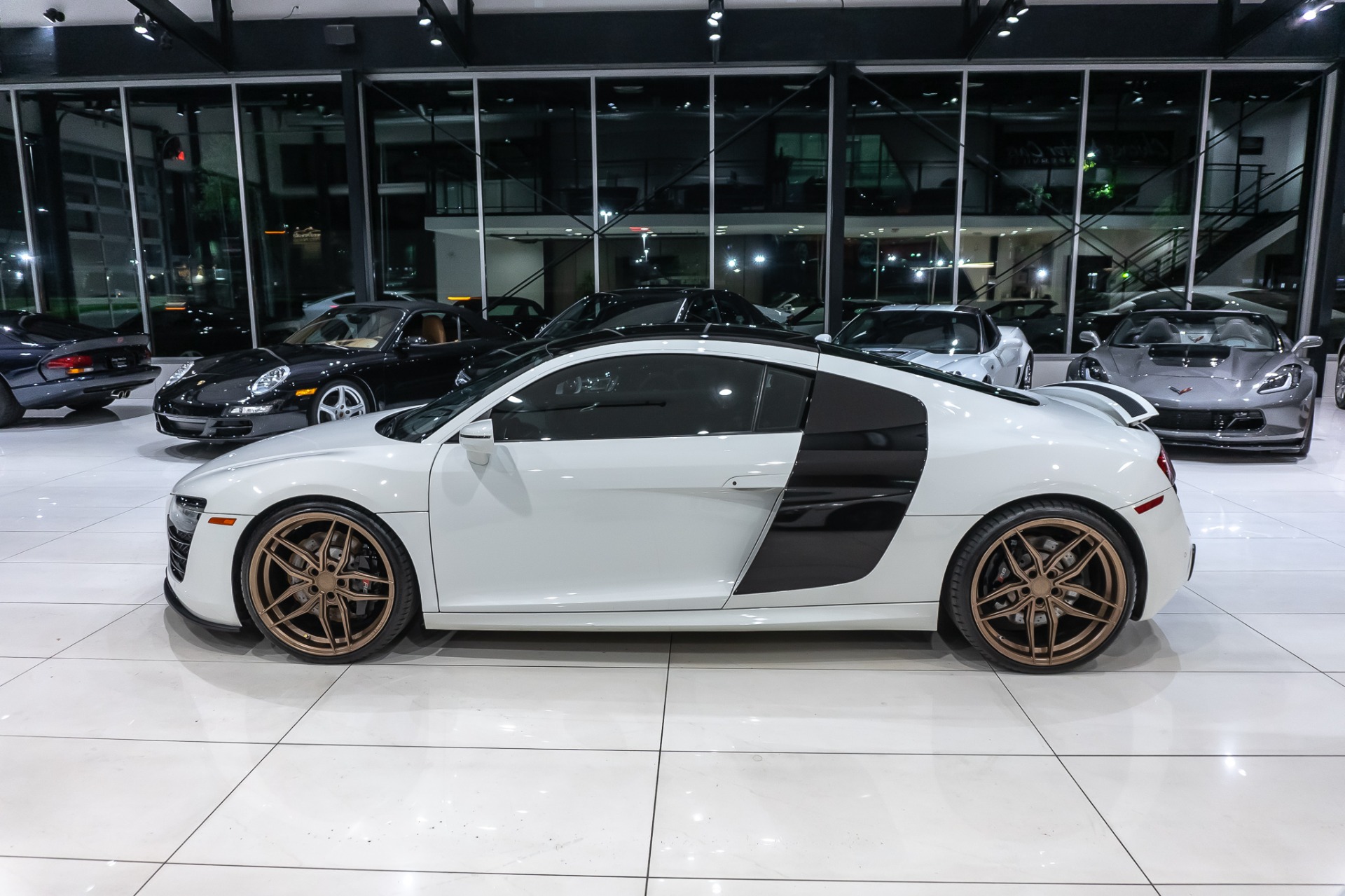 Used-2014-Audi-R8-52-V10-quattro-Coupe-AirLift-Suspension--Armytrix-Exhaust