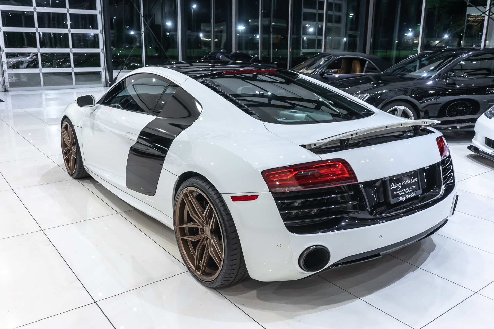 Used-2014-Audi-R8-52-V10-quattro-Coupe-AirLift-Suspension--Armytrix-Exhaust