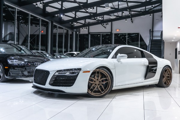 Used 2014 Audi R8 5.2 V10 quattro Coupe AirLift Suspension + Armytrix Exhaust! for sale Sold at Chicago Motor Cars in West Chicago IL 60185 2