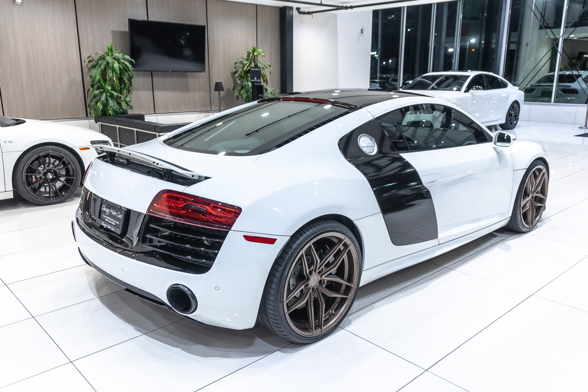 Used-2014-Audi-R8-52-V10-quattro-Coupe-AirLift-Suspension--Armytrix-Exhaust