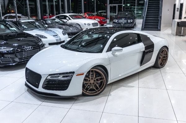 Used 2014 Audi R8 5.2 V10 quattro Coupe AirLift Suspension + Armytrix Exhaust! for sale Sold at Chicago Motor Cars in West Chicago IL 60185 3
