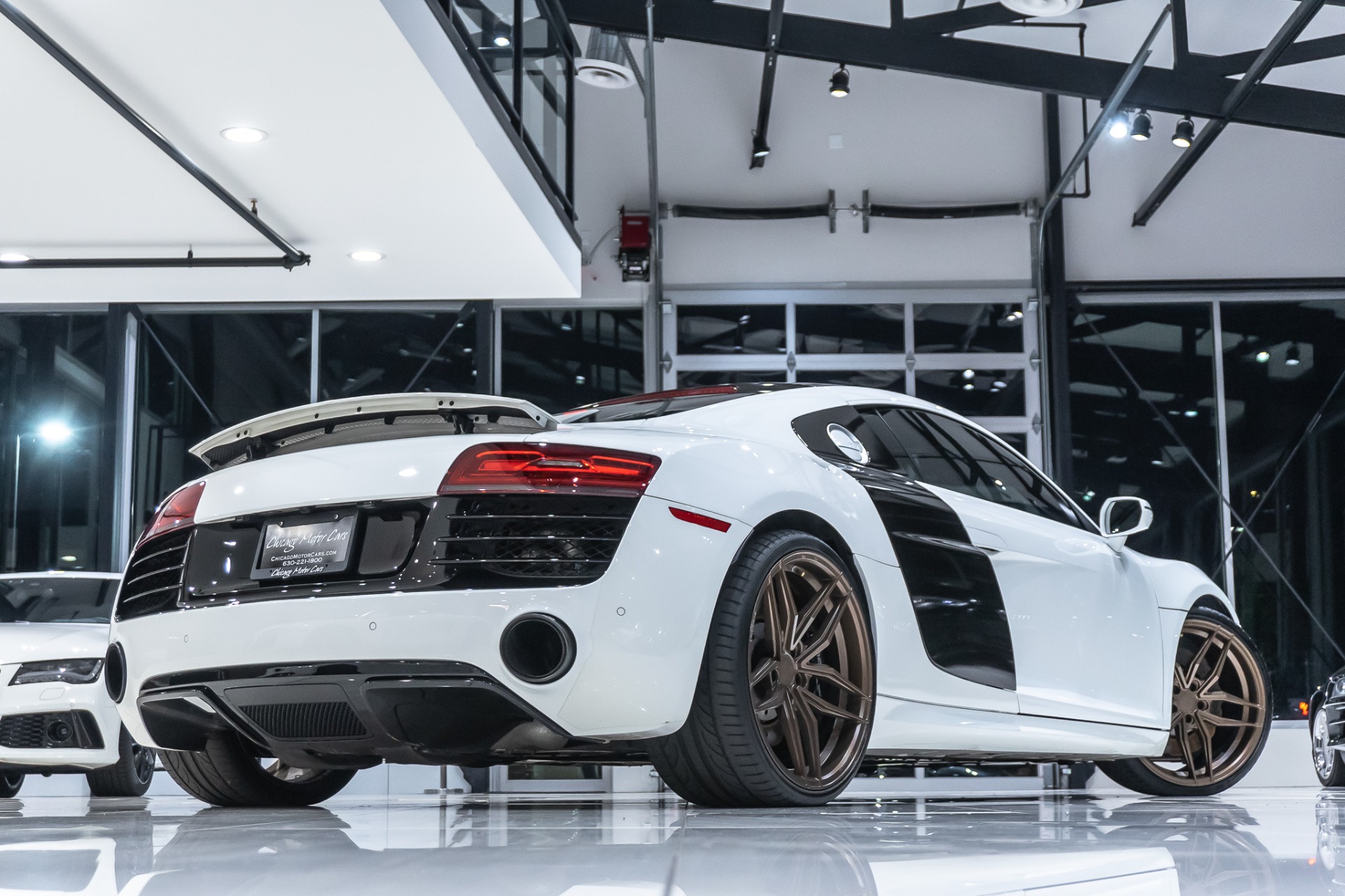 Used-2014-Audi-R8-52-V10-quattro-Coupe-AirLift-Suspension--Armytrix-Exhaust