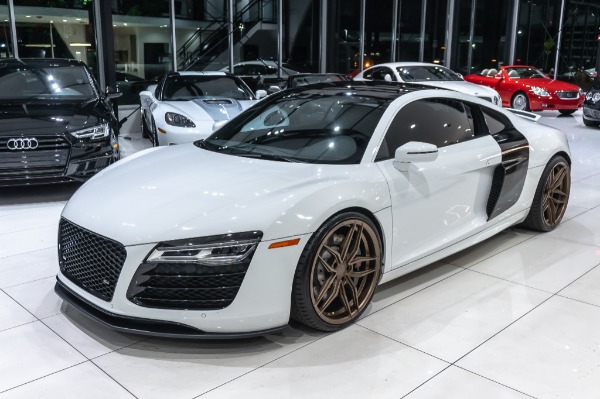 Used-2014-Audi-R8-52-V10-quattro-Coupe-AirLift-Suspension--Armytrix-Exhaust