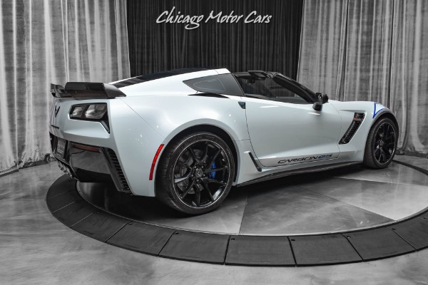 Used 2018 Chevrolet Corvette Z06 Carbon 65 edition Coupe Only 2400 Miles COLLECTOR QUALITY! for sale Sold at Chicago Motor Cars in West Chicago IL 60185 5