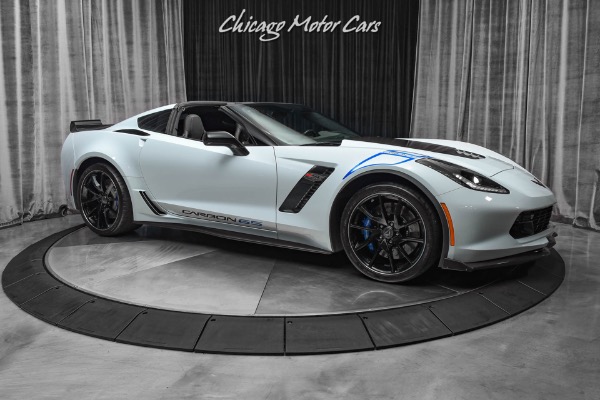 Used 2018 Chevrolet Corvette Z06 Carbon 65 edition Coupe Only 2400 Miles COLLECTOR QUALITY! for sale Sold at Chicago Motor Cars in West Chicago IL 60185 6
