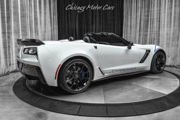 Used 2018 Chevrolet Corvette Z06 3LZ Carbon 65 Edition Convertible ONLY 7K MILES! RARE 1 OF 57 CARBON 65 for sale Sold at Chicago Motor Cars in West Chicago IL 60185 5