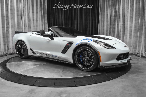 Used 2018 Chevrolet Corvette Z06 3LZ Carbon 65 Edition Convertible ONLY 7K MILES! RARE 1 OF 57 CARBON 65 for sale Sold at Chicago Motor Cars in West Chicago IL 60185 6