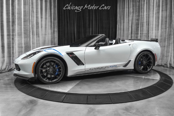 Used 2018 Chevrolet Corvette Z06 3LZ Carbon 65 Edition Convertible ONLY 7K MILES! RARE 1 OF 57 CARBON 65 for sale Sold at Chicago Motor Cars in West Chicago IL 60185 1