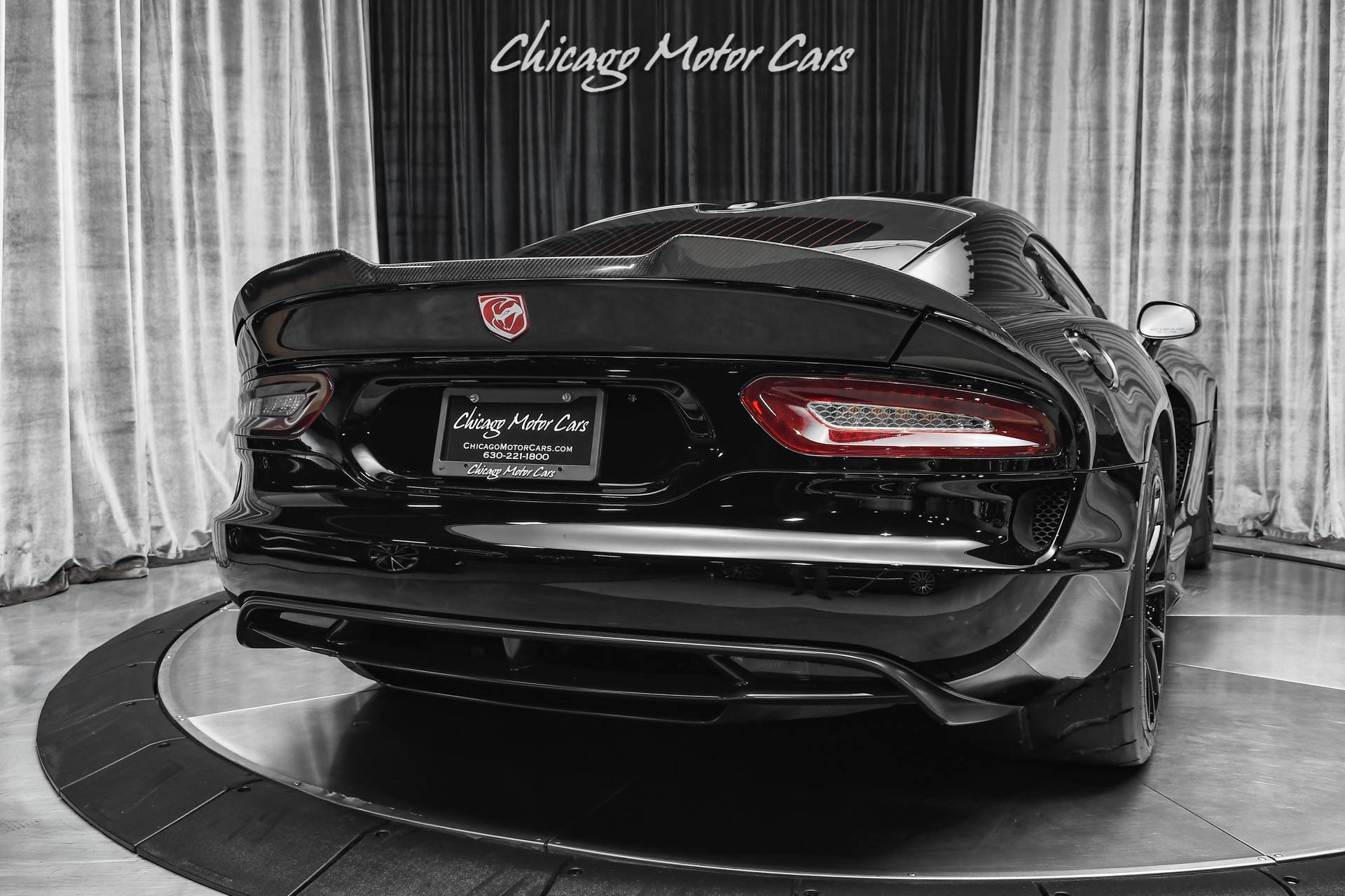 Used-2013-Dodge-Viper-ALL-BLACK-Carbon-Fiber-Leather-Bucket-Seats-CORSA-Exhaust-Only-17K-Miles