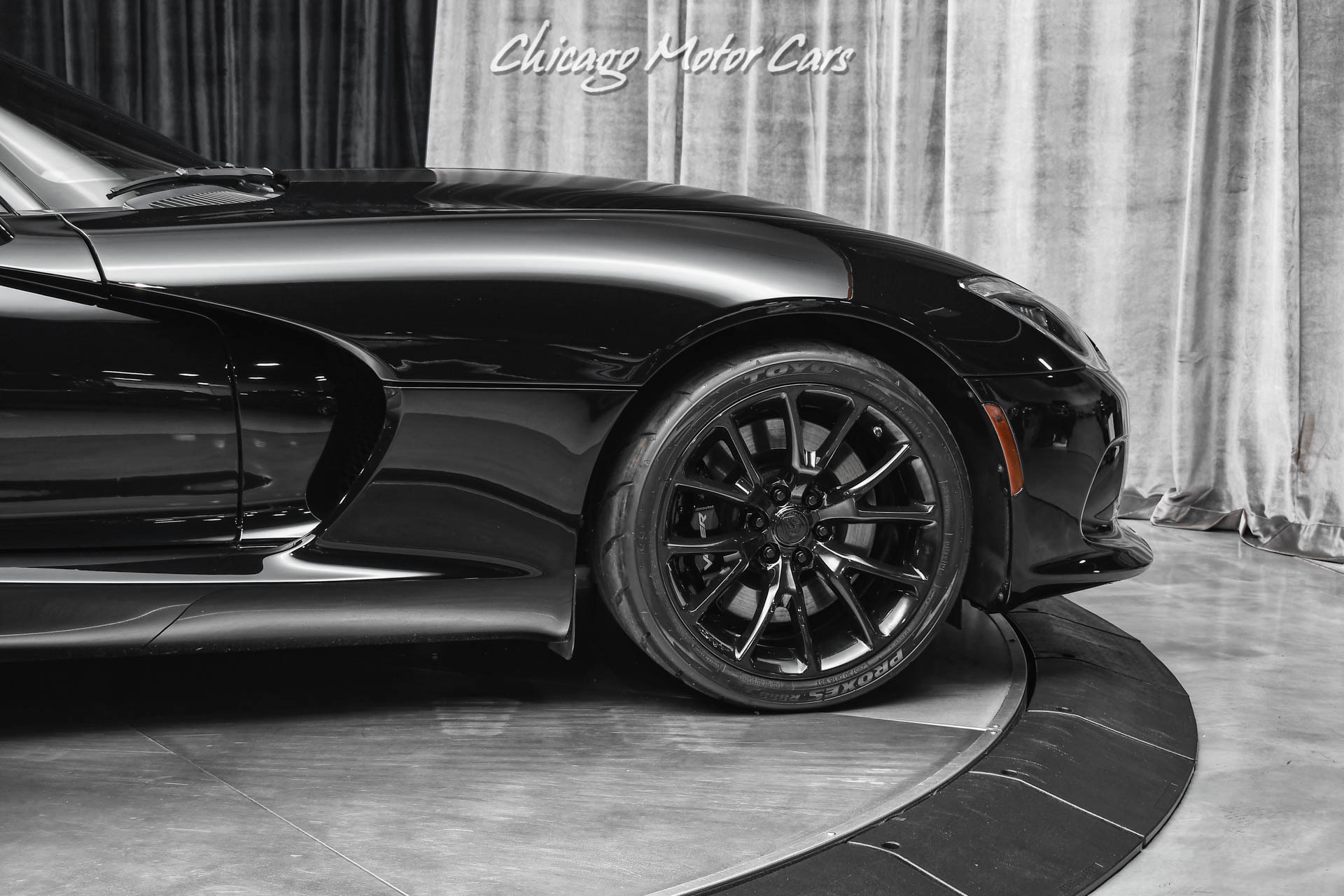 Used-2013-Dodge-Viper-ALL-BLACK-Carbon-Fiber-Leather-Bucket-Seats-CORSA-Exhaust-Only-17K-Miles