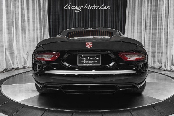 Used 2013 Dodge Viper ALL BLACK! Carbon Fiber Leather Bucket Seats CORSA Exhaust Only 17K Miles for sale Sold at Chicago Motor Cars in West Chicago IL 60185 4